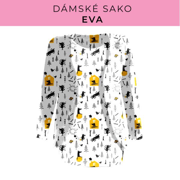 DÁMSKÝ střih - sako Eva