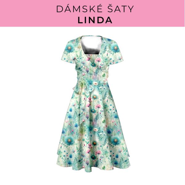DÁMSKÝ střih - šaty Linda