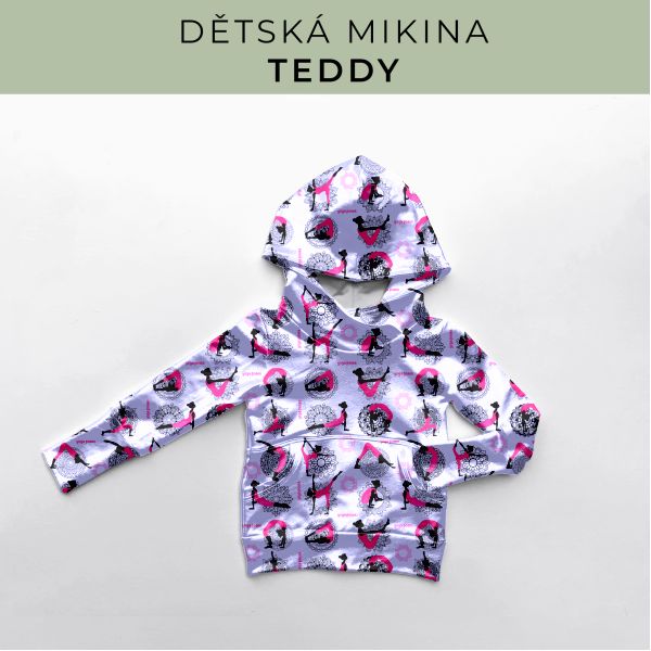 DĚTSKÝ střih - Mikina Teddy