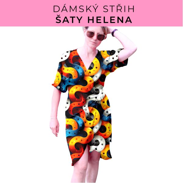 Dámský střih na šaty  Helena