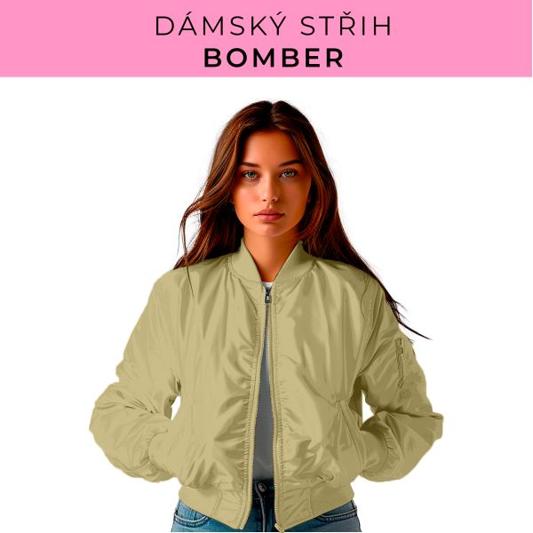 DÁMSKÝ střih - Bomber