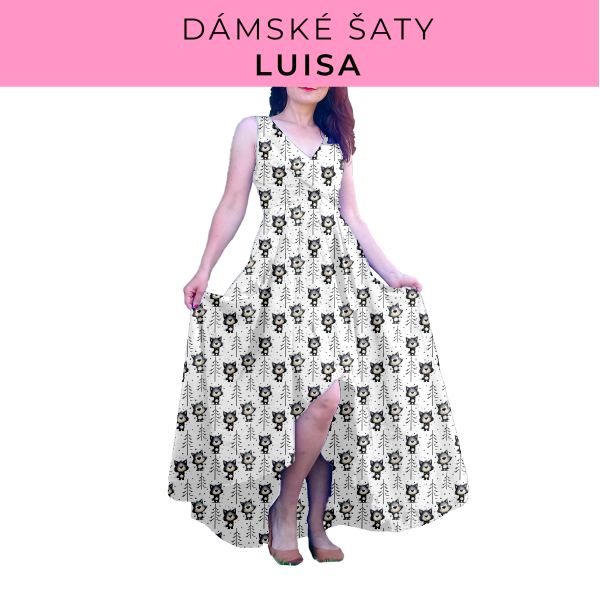 DÁMSKÝ střih - šaty Luisa