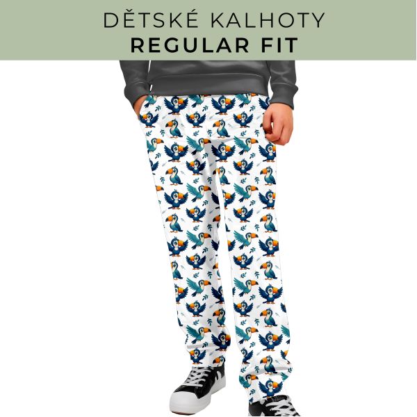 DĚTSKÝ STŘIH - Kalhoty Regular fit
