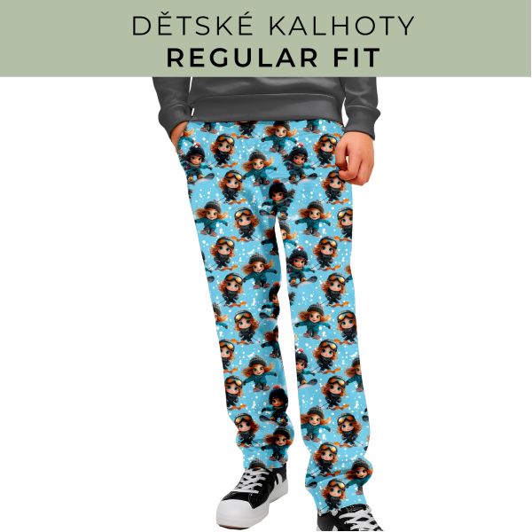DĚTSKÝ STŘIH - Kalhoty Regular fit
