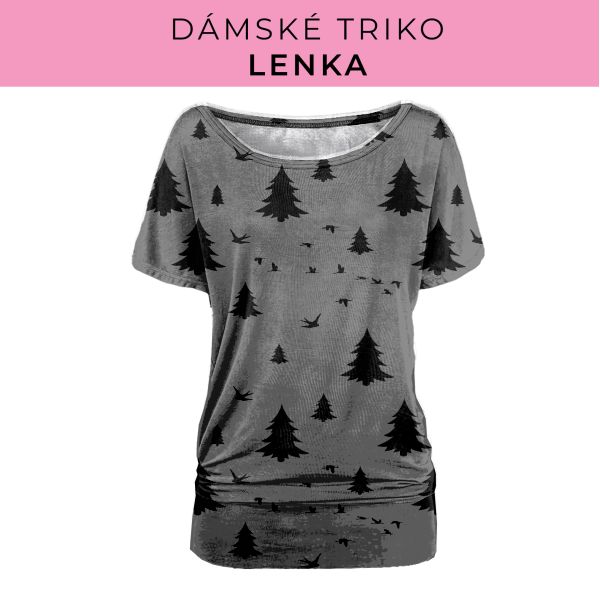 DÁMSKÝ střih - Triko Lenka