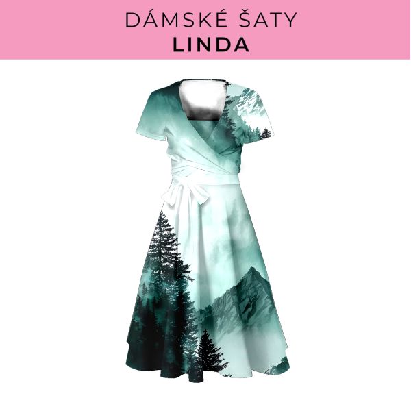 DÁMSKÝ střih - šaty Linda