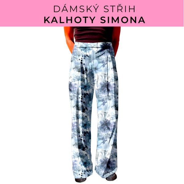 Dámský střih - kalhoty Simona