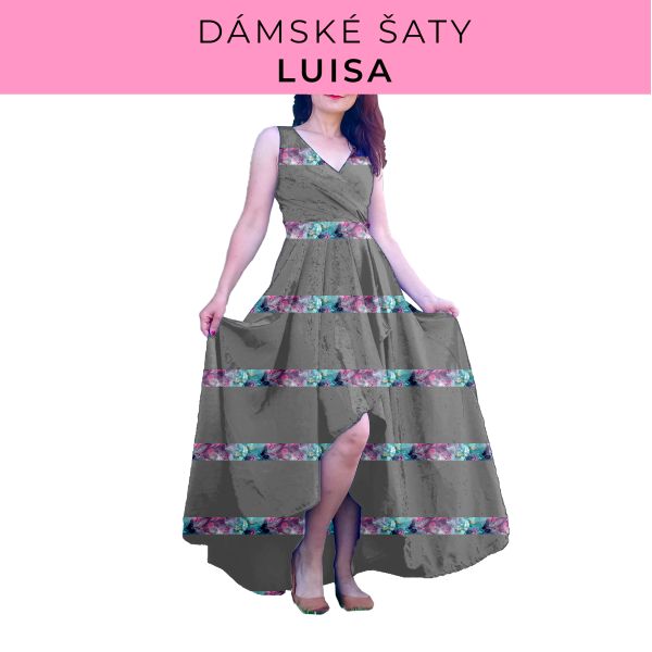 DÁMSKÝ střih - šaty Luisa
