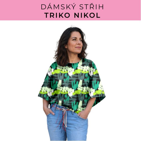 Dámský střih -  triko Nikol
