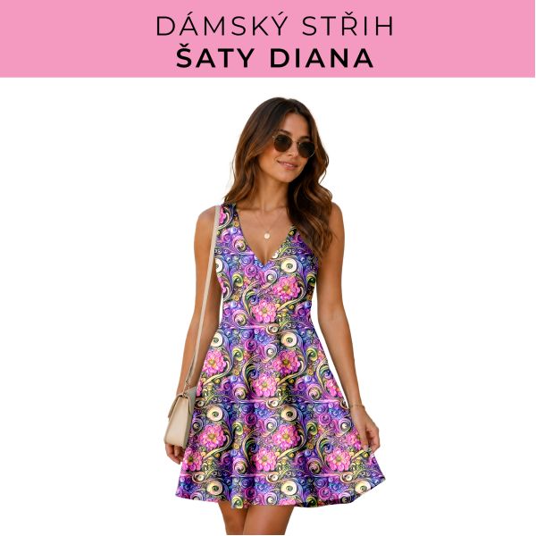 Dámský střih - šaty Diana
