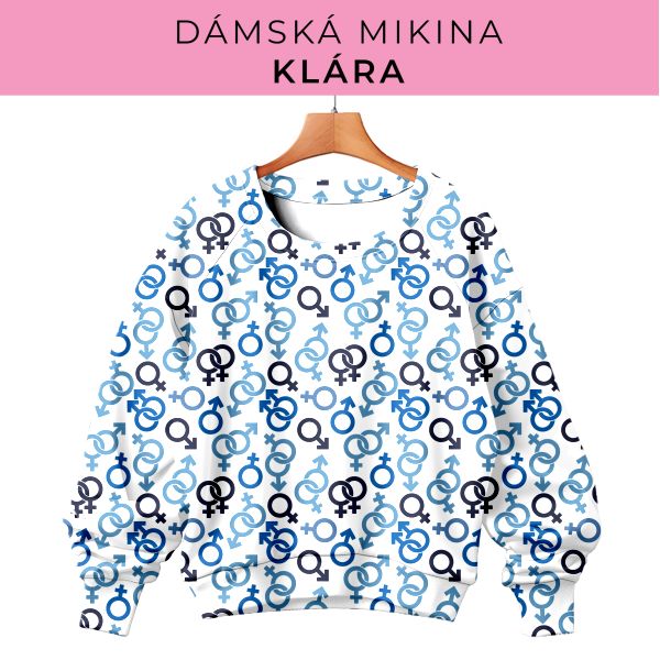 DÁMSKÝ střih - mikina Klára