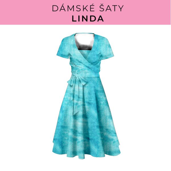 DÁMSKÝ střih - šaty Linda