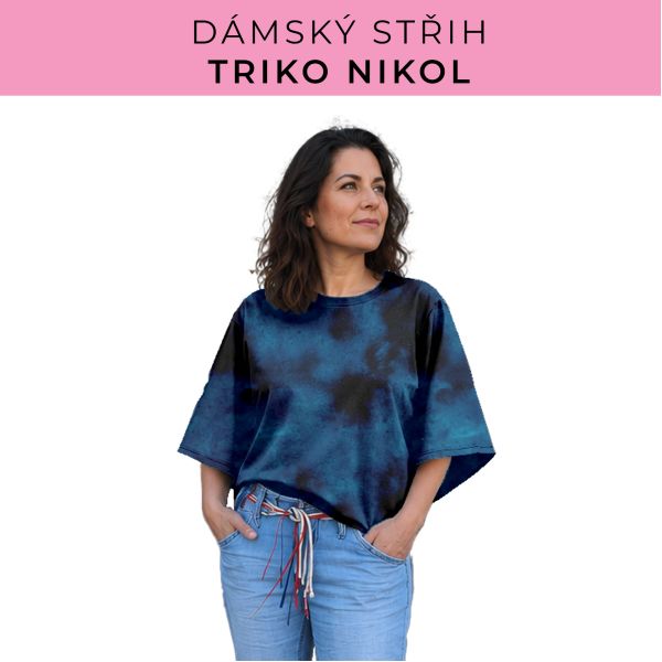 Dámský střih -  triko Nikol