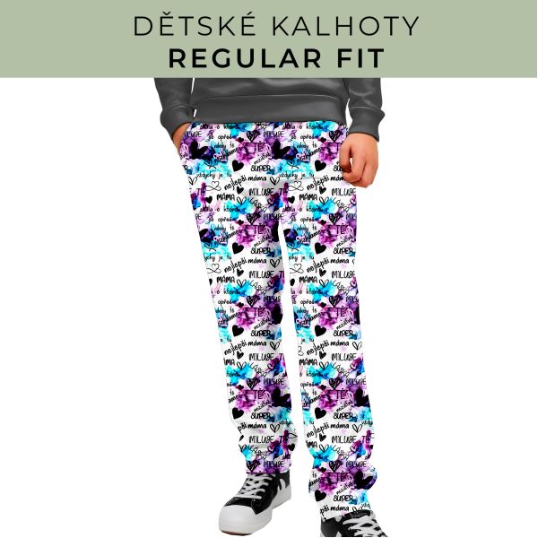 DĚTSKÝ STŘIH - Kalhoty Regular fit