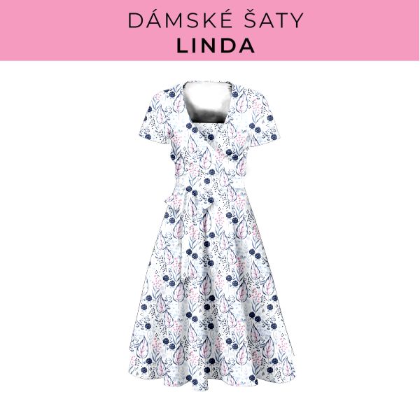 DÁMSKÝ střih - šaty Linda