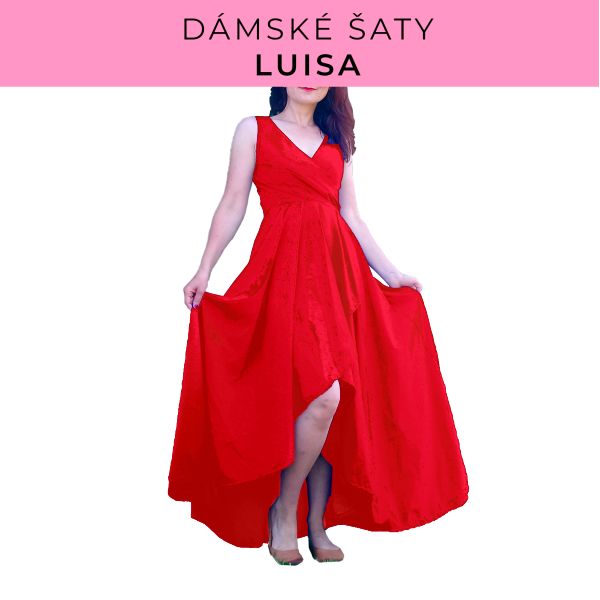 DÁMSKÝ střih - šaty Luisa