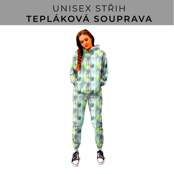 DÁMSKÝ střih - SET mikina a tepláky 