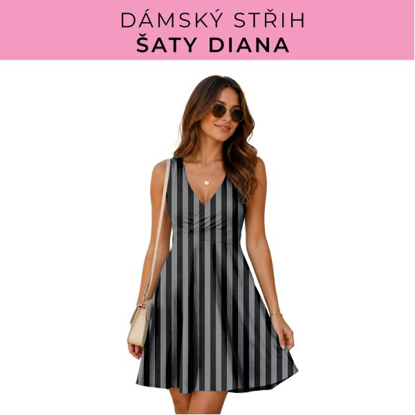 Dámský střih - šaty Diana