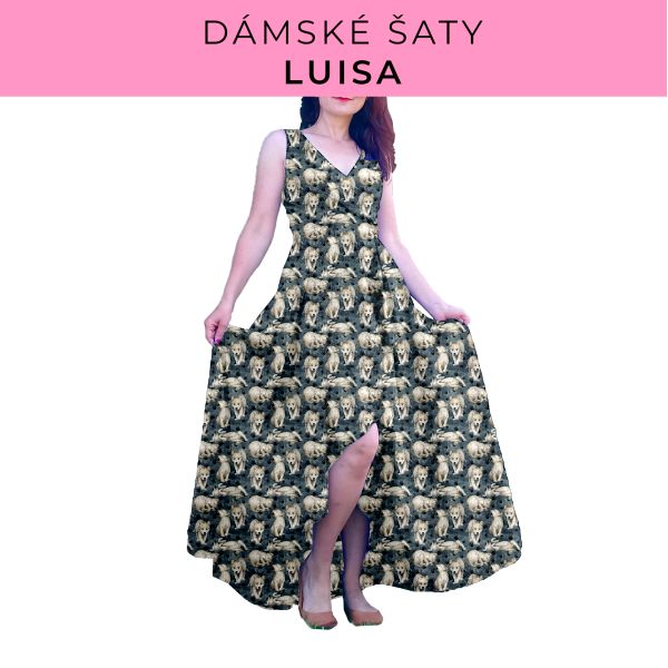 DÁMSKÝ střih - šaty Luisa