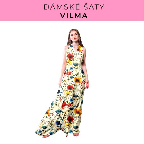 DÁMSKÝ střih - šaty Vilma