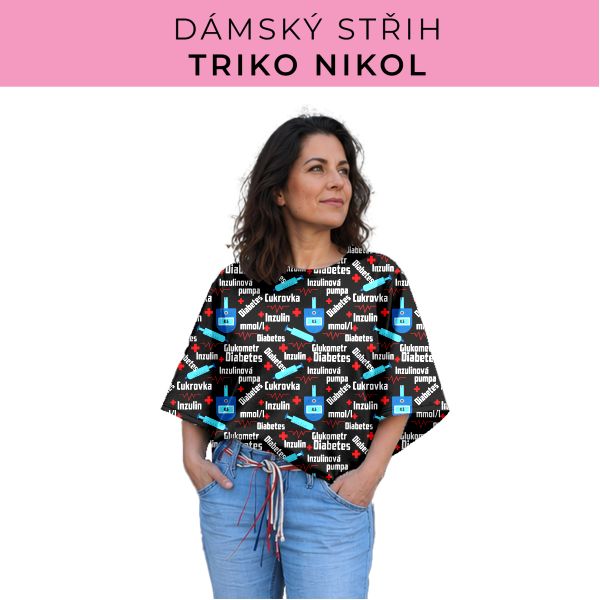 Dámský střih -  triko Nikol