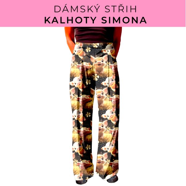 Dámský střih - kalhoty Simona