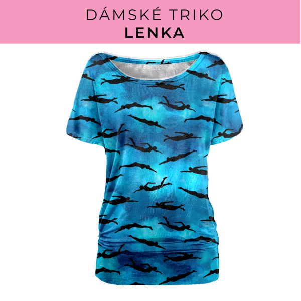 DÁMSKÝ střih - Triko Lenka