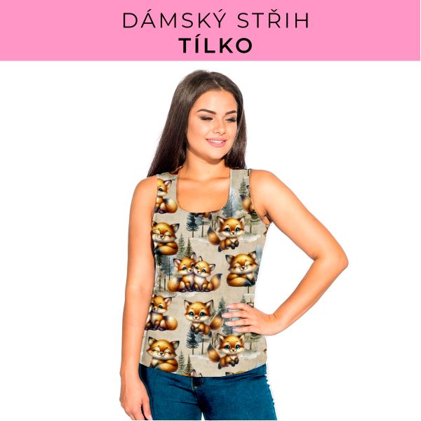 DÁMSKÝ střih - Tílko a kalhoty 
