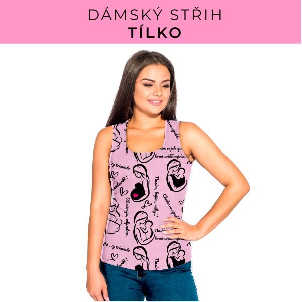 DÁMSKÝ střih - Tílko a kalhoty 