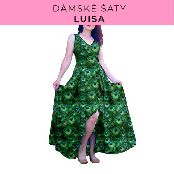 DÁMSKÝ střih - šaty Luisa