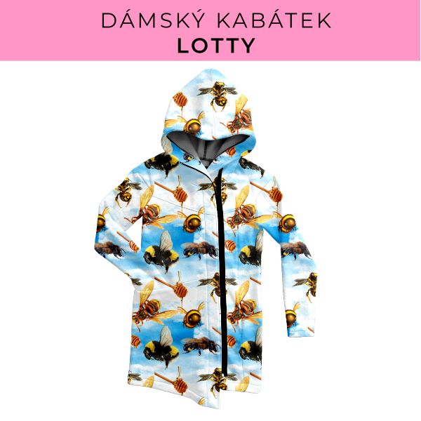 DÁMSKÝ střih - Kabátek Lotty