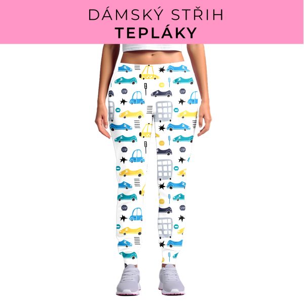 DÁMSKÝ střih - tepláky