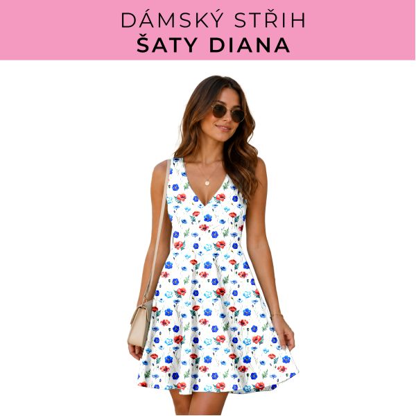 Dámský střih - šaty Diana