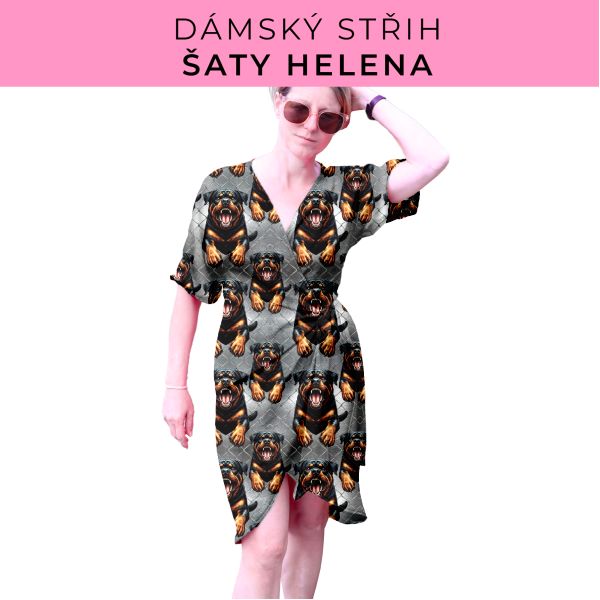 Dámský střih na šaty  Helena