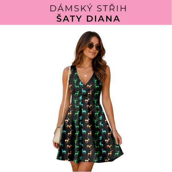 Dámský střih - šaty Diana
