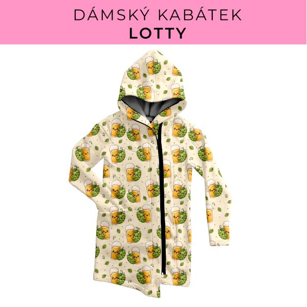 DÁMSKÝ střih - Kabátek Lotty