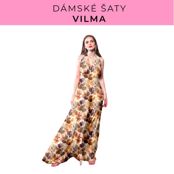 DÁMSKÝ střih - šaty Vilma