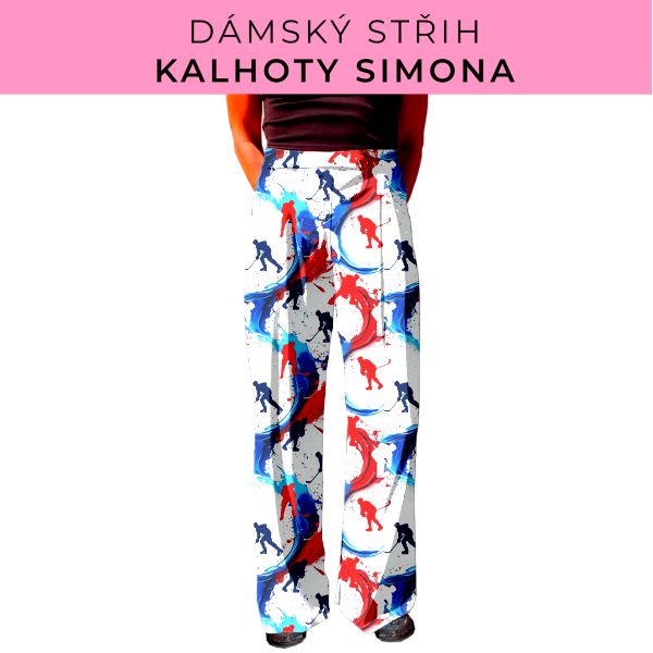 Dámský střih - kalhoty Simona