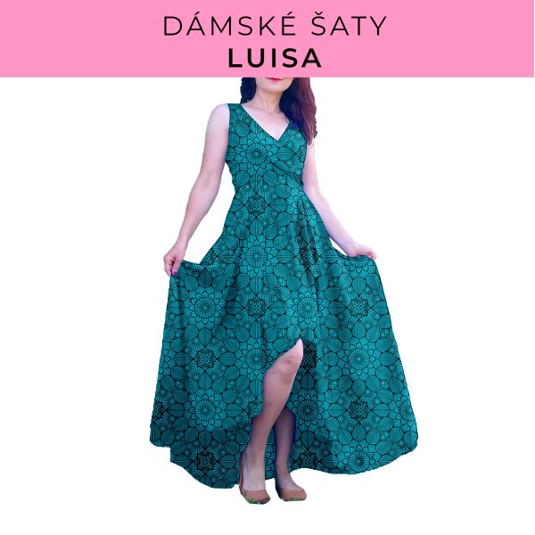 DÁMSKÝ střih - šaty Luisa
