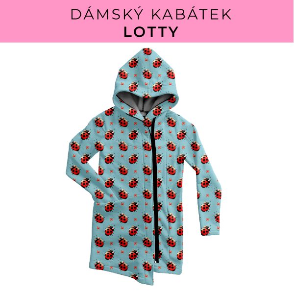 DÁMSKÝ střih - Kabátek Lotty
