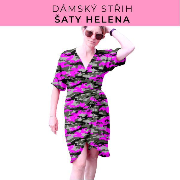Dámský střih na šaty  Helena