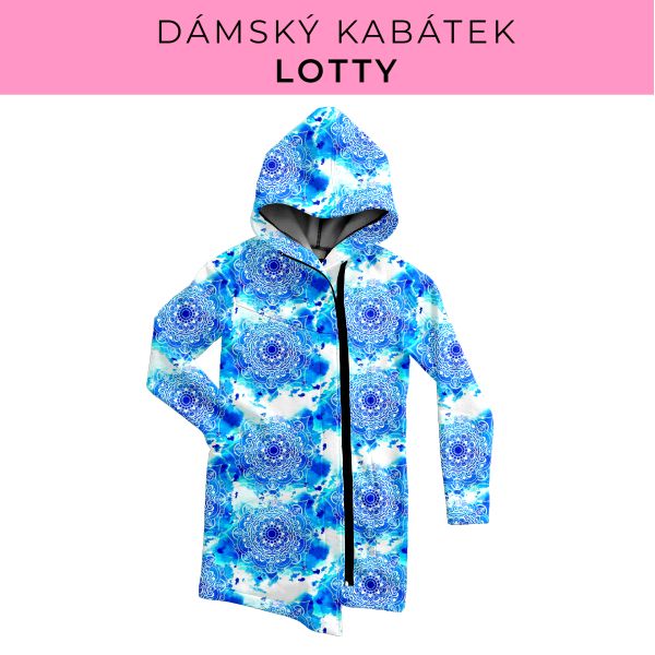 DÁMSKÝ střih - Kabátek Lotty