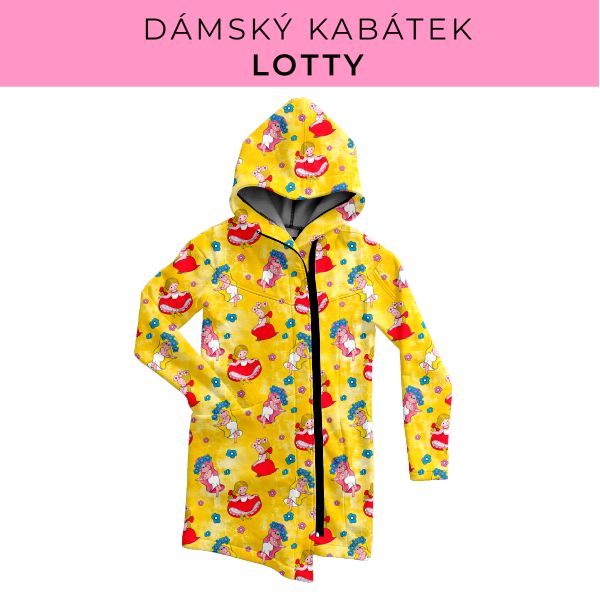 DÁMSKÝ střih - Kabátek Lotty