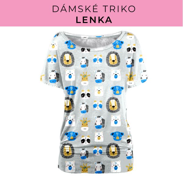 DÁMSKÝ střih - Triko Lenka