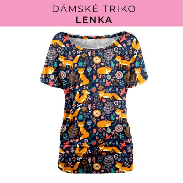 DÁMSKÝ střih - Triko Lenka