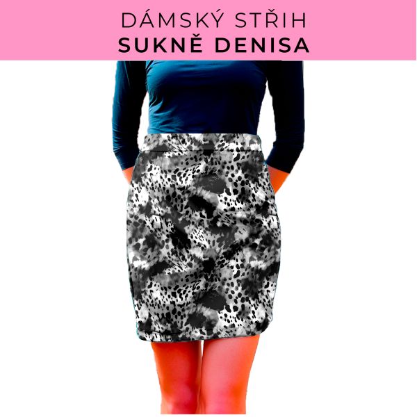 Dámský střih - Dámská sukně Denisa