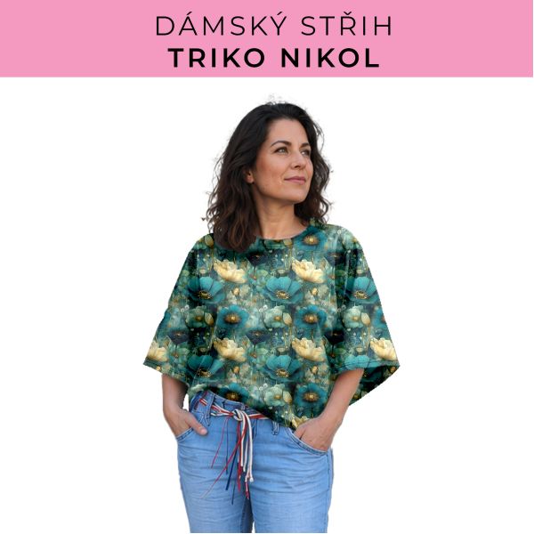 Dámský střih -  triko Nikol