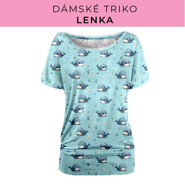DÁMSKÝ střih - Triko Lenka