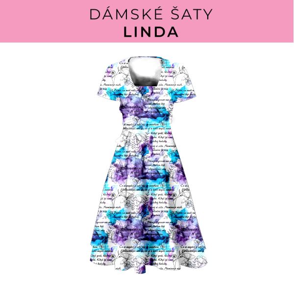 DÁMSKÝ střih - šaty Linda
