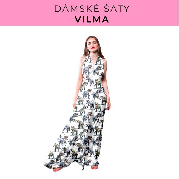 DÁMSKÝ střih - šaty Vilma